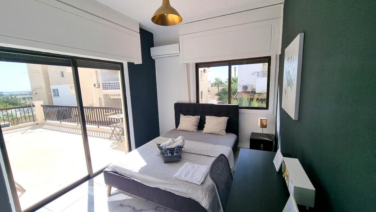 Cozy Beach Apt, Near Airport With 100Mbit Internet Larnaca Extérieur photo